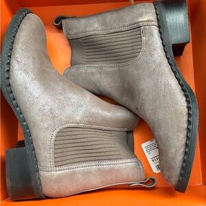 Women's Taupe Chelsea Boots
